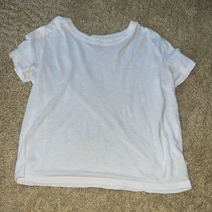 Loft white cotton T-Shirt Small